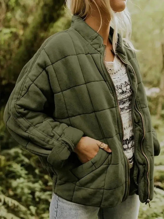 Freja | Foret jakke i elegant oversized look