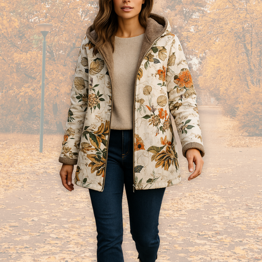 Camellia | Varm jakke med fleeceforing