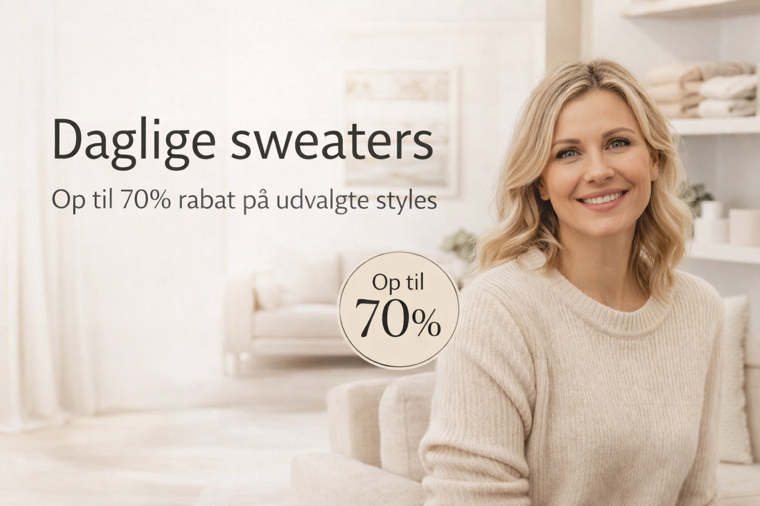 Daglige sweaters