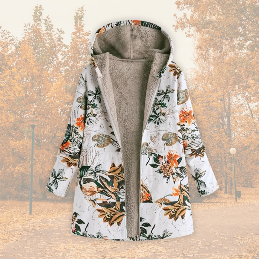 Camellia | Varm jakke med fleeceforing